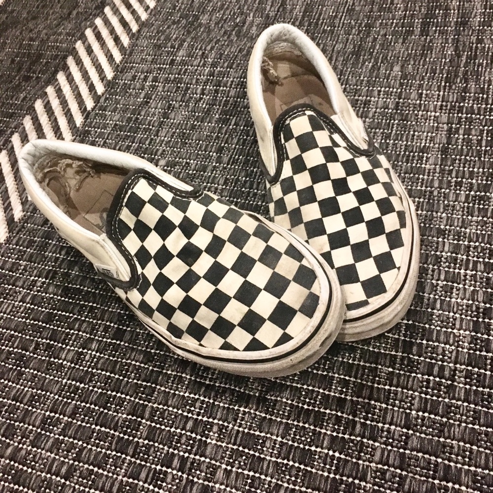 Checkered vans